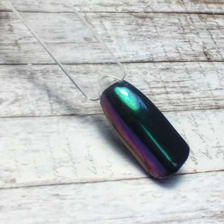 Зеркальный Бензиновый пигмент Зеленый