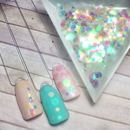 Конфетти Микс круги 385