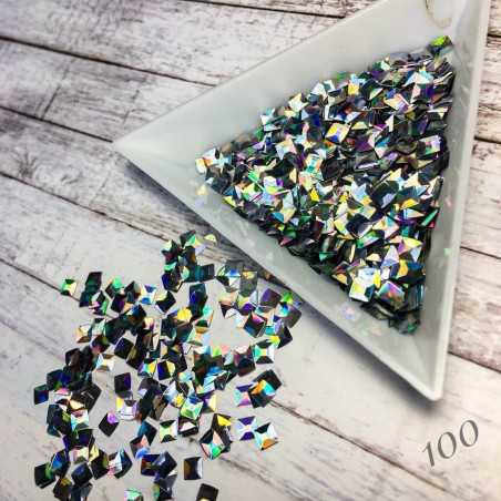 Квадраты 3D голография 100