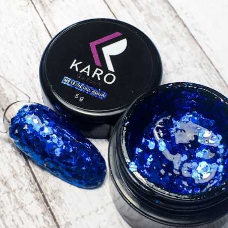 Гель-блестки Meteor gel Aqua