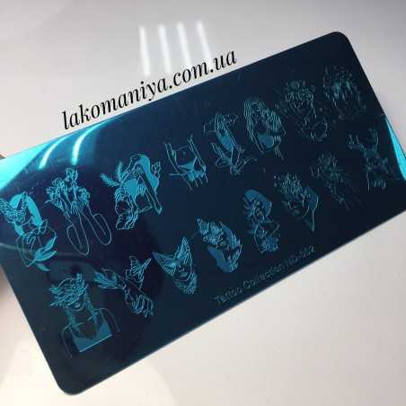 Пластина для стемпинга Tatoo ND-002