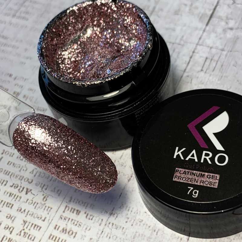 Гель-блестки Platinum gel Frozen Rose Гель-блестки Platinum gel Frozen Rose