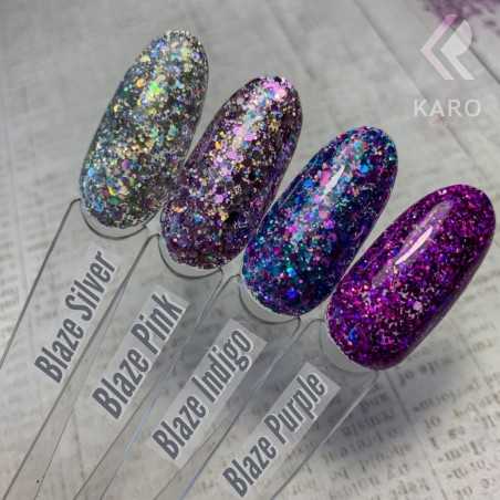 Гель-блестки Blaze Pink