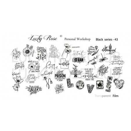 Слайдер Lucky Rose Black 43