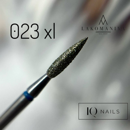 Алмазная фреза пламя синяя 023 XL