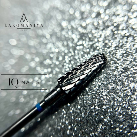 Твердосплавная фреза синяя IQ Nails конус 60