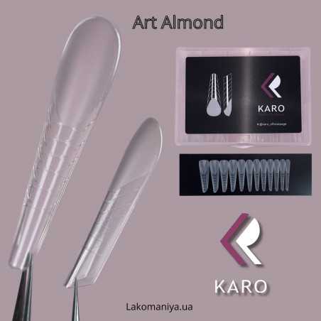Верхние формы для наращивания Karo Art Almond