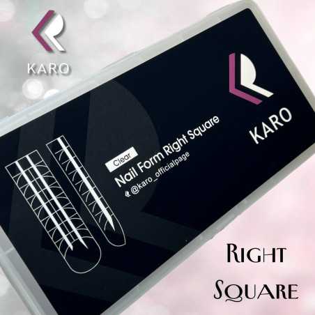 Верхние формы для наращивания Karo Right Square