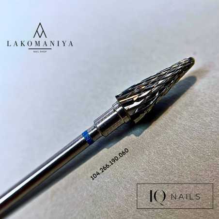 Твердосплавная фреза синяя IQ Nails елка 60