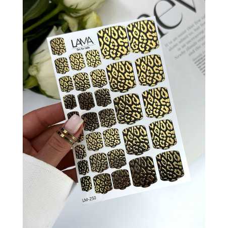 Пленка для педикюра LM-250 фольга