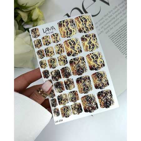 Пленка для педикюра LM-254 фольга