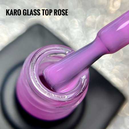 Топ без липкого слоя Glass top Rose KARO
