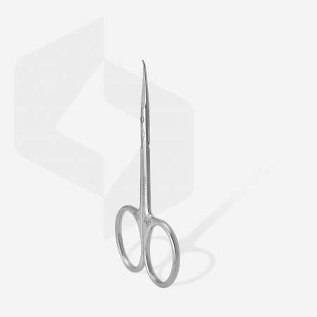 Ножницы профессиональные с крючком для кутикулы STALEKS EXCLUSIVE 23 TYPE 2 (magnolia)