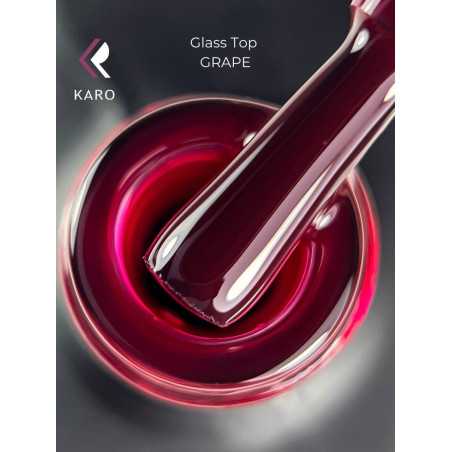 Топ без липкого слоя KARO Glass top Grape