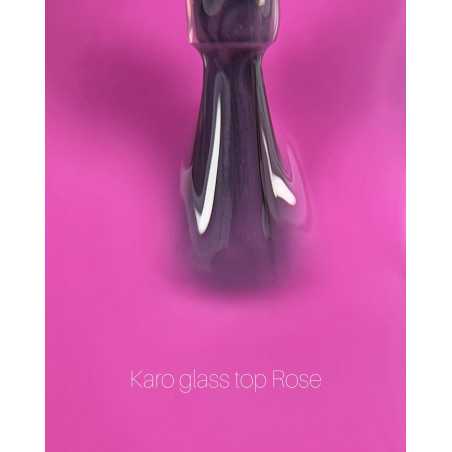 Топ без липкого слоя Glass top Rose KARO
