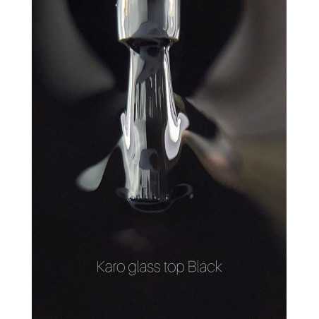 Топ без липкого слоя Glass top Black KARO