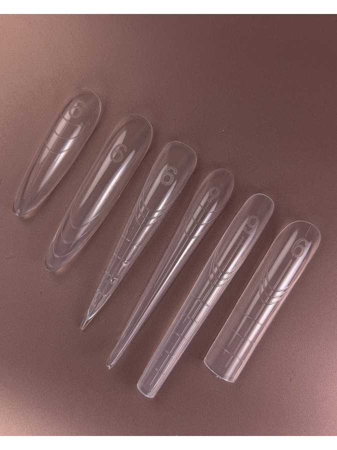 Mix верхних форм для наращивания Karo Soft Dual Form Set 6in1