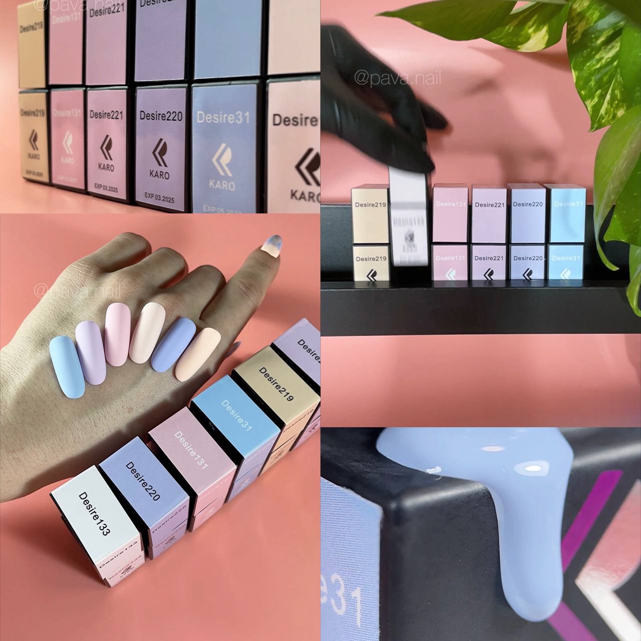 Весенняя подборка гель лаков Karo Desire