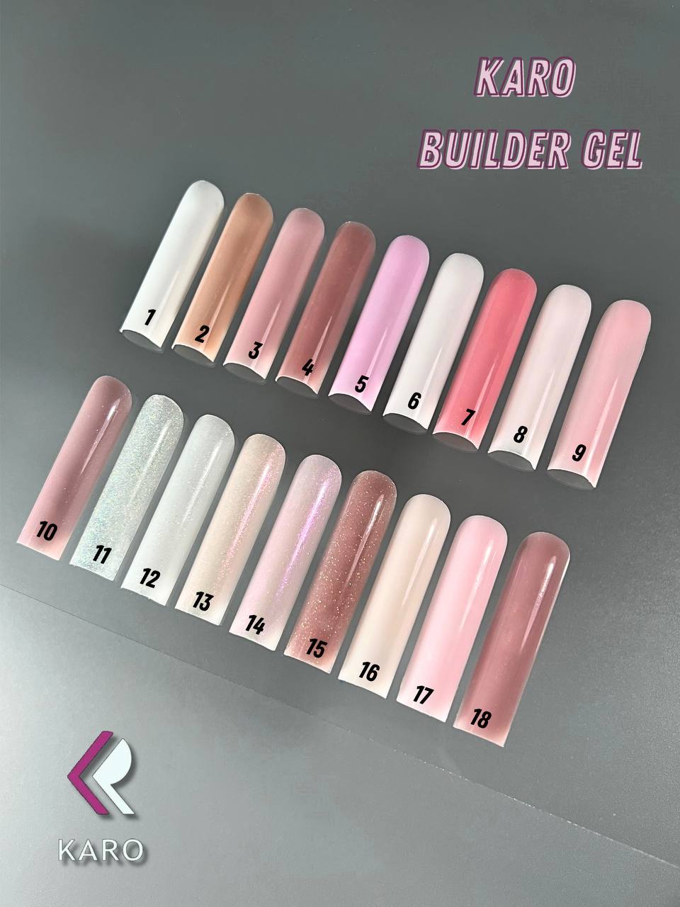  Гель для наращивания ногтей KARO 